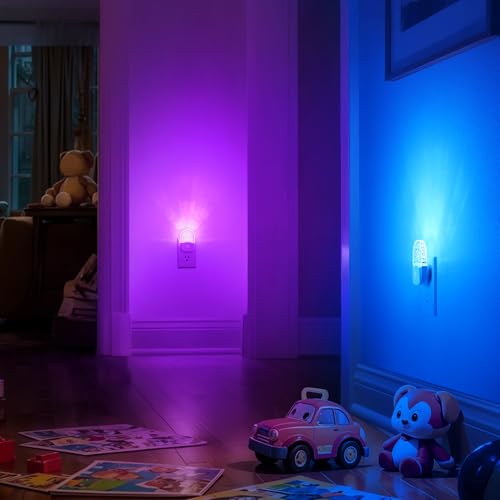 2-Count DORESshop LED Plug-In Night Lights w/ Bubble Design & Dusk-to-Dawn Sensor (RGB or 3000K Warm White) $5.99 ($3 each) & More - image 7