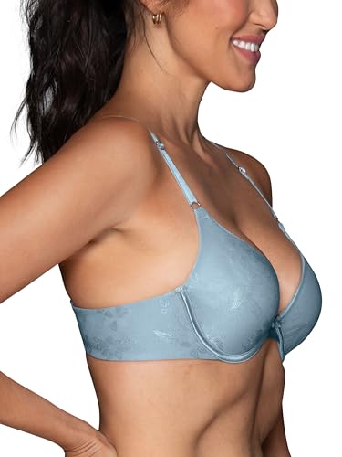 Image of Vanity Fair Women's Ego Boost Push Up Bra, Adds Up to One Full Cup Size, Underwire Push Up Bras for Women