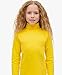 Kaynee, Long Sleeve Turtleneck Shirt, Yellow, Youth, Large