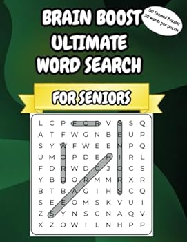 Paperback Brain Boost Ultimate Word Search for Seniors Book