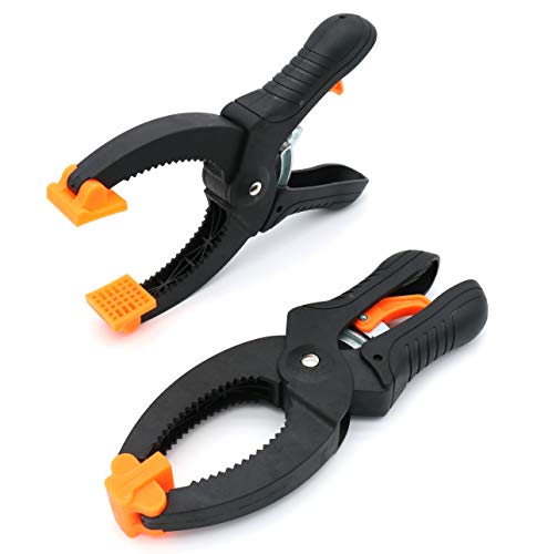 Tueascallk TS121-141JLJ 2 Pcs 10 Inch Heavy Duty Nylon Ratchet Spring Clamps thumb #1