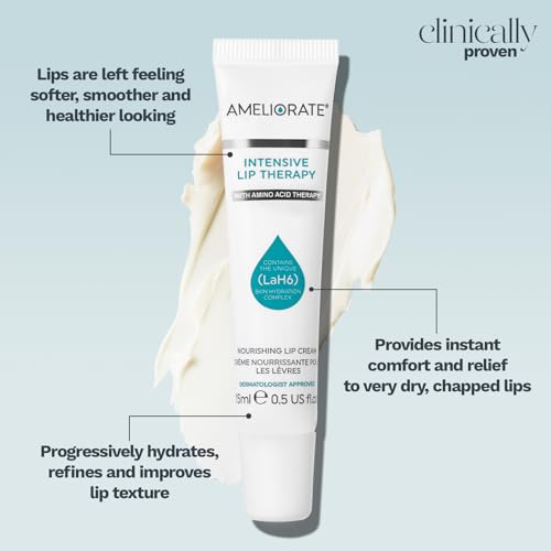 Ameliorate Intensive Lip Treatment 15ml | Lab6, Amino Acids, Oat Lipids | Dermatologically tested - Image 3