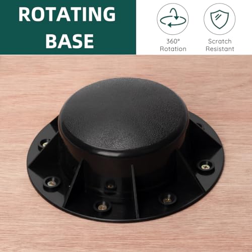 Image of Wooden Wobble Board for Adults - Anti-Slip Balance Board for Stand-Desk Core Strength Therapy