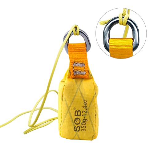 SOB Outdoor Throw Weight Bag 350g Arborist Durable Climbing Rope Bag Multi Throw Bag Tree Rock Spelunking