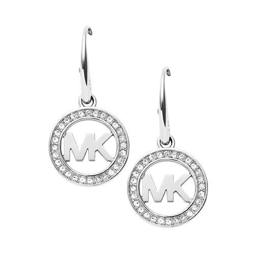 Michael Kors Silver-Tone Stud Earrings or Drop Earrings for Women; Stainless Steel Earrings; Jewelry for Women