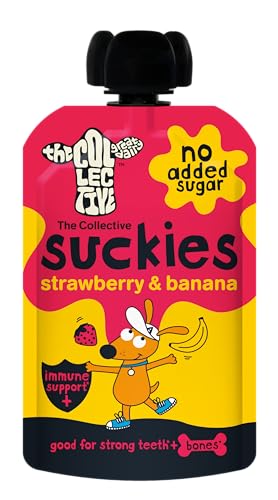 The Collective Suckies No Added Sugar Strawberry & Banana 90g