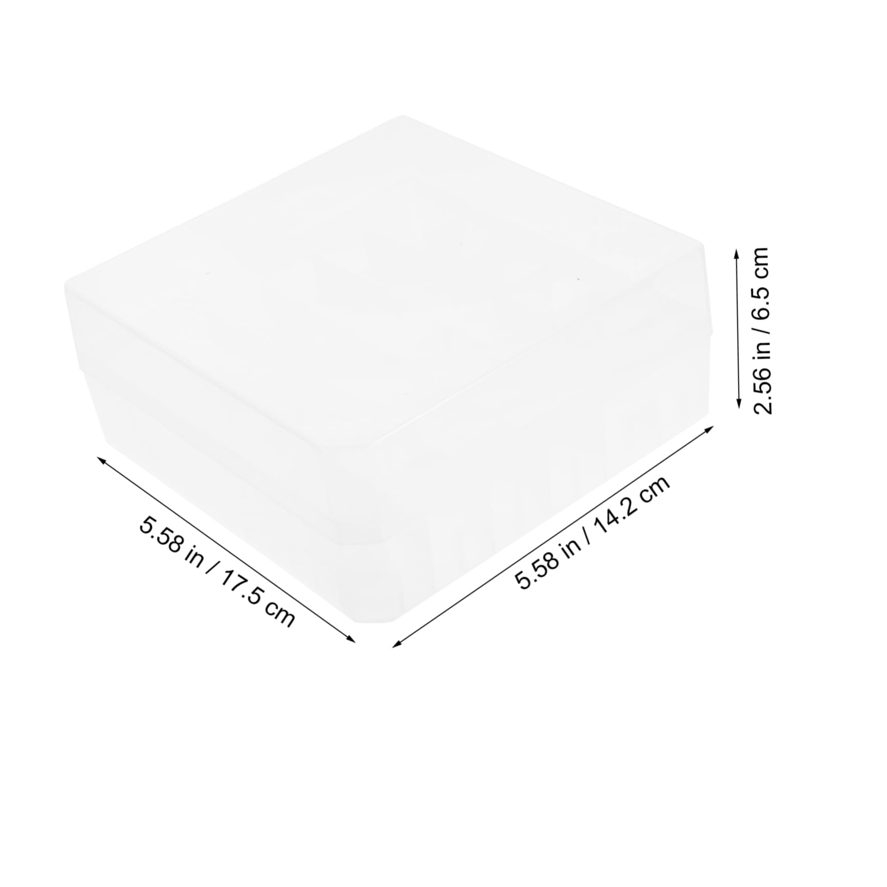 PRETYZOOM Laboratory Cryogenic Storage Box for Tubes Holder for Tubes Material for Freezer Use Laboratory Tube Storage