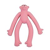Coastal Pet Products DCP83157 Latex Rascals Long Legged Monkey Dog Toy, 11-Inch, Pink