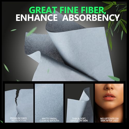 800pcs blotting paper for oily skin natural bamboo charcoal blotting paper 100  70mm large oil blotting sheets for face