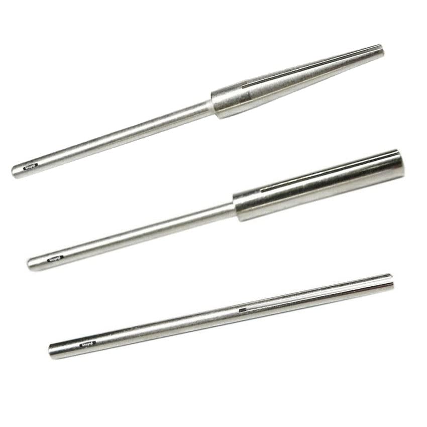 3 Mini MANDRELS Split 3/32