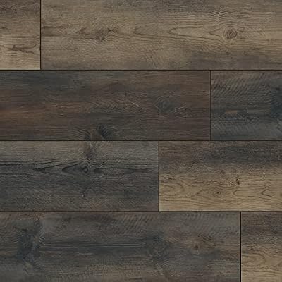 MSI Glendale XL 9 inch x 60 inch Luxury Vinyl Flooring, Rigid Core Planks, LVT Tile, Click Lock Floating Floor, Waterproof LVT, Amber Hill, Case,
