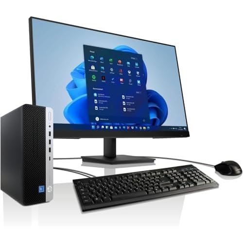 All-in-One Paket HP 27-Zoll Core i5 Computer mit 3 Jahren Garantie! Intel Core i5 6500 Quad Core, 3.6 GHz, 16 GB DDR4, 512 GB SSD, WLAN, USB 3, USB-C, Windows 11, MS Office – 8032