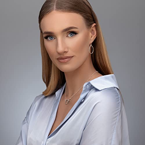 JEAN RACHEL JEWELRY 925 Sterling Silver Dangle Earrings for Women - Hoop Open Circle Vintage Design - Hypoallergenic, Lead & Nickel Free - Artisan Handcrafted Statement Earrings4