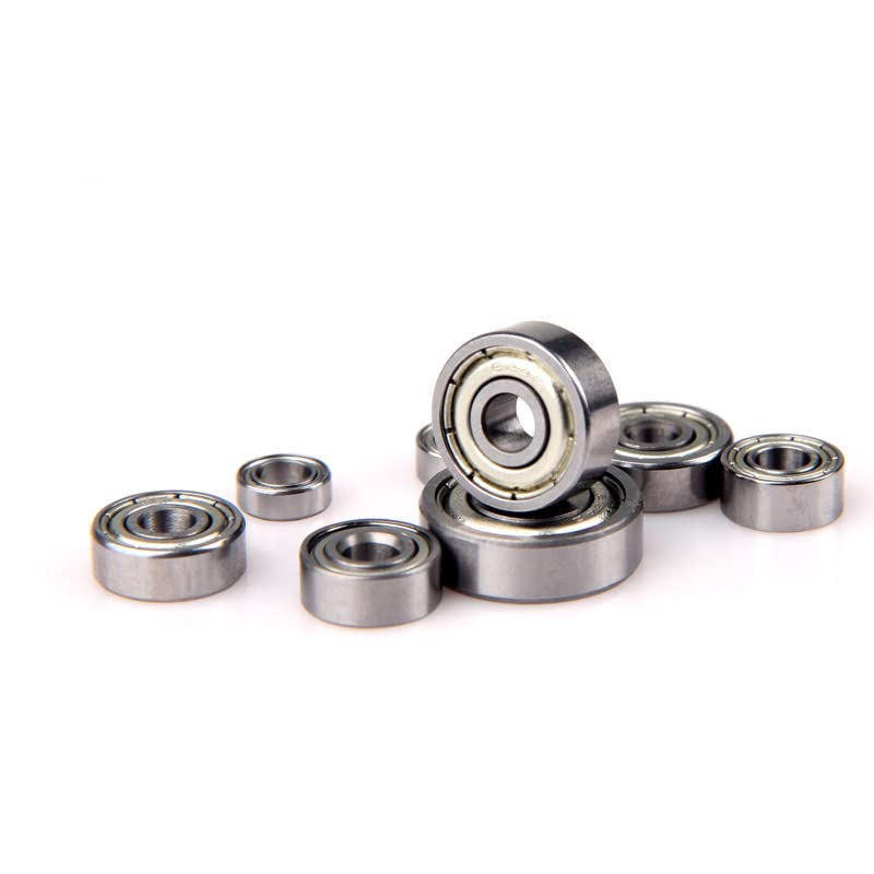 BIVOO 10 Uds ABEC-7 rodamiento de Bolas con Brida 608zz 623zz 624zz 625zz 635zz 626zz 688zz Piezas de impresoras 3D (Size : 623zz 3x10x4mm)
