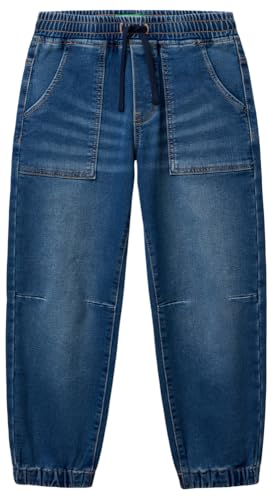 Pantalon Benetton bleu 150 cm idéal pour la rentrée scolaire des collégiens
