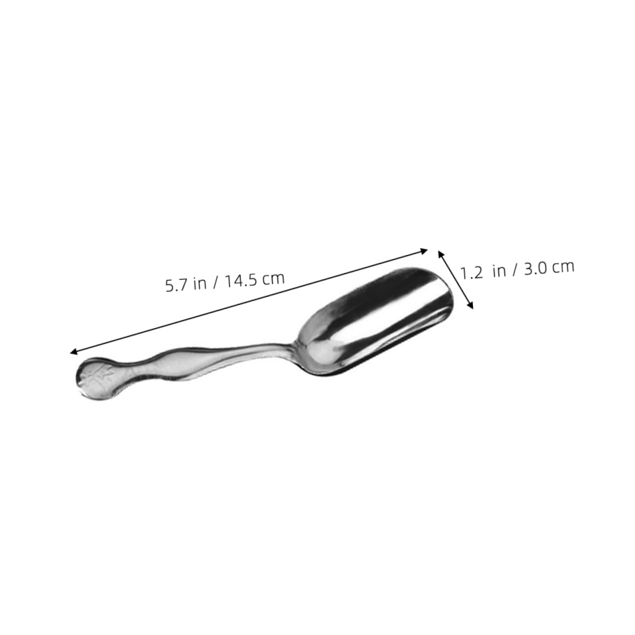 20Pcs Stainless Steel Tea Spoon Set for Serving and Mixing Food