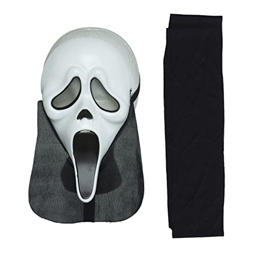 Fun World mens Adult Scream Ghost Face Costume, Black, One Size US - Image 6