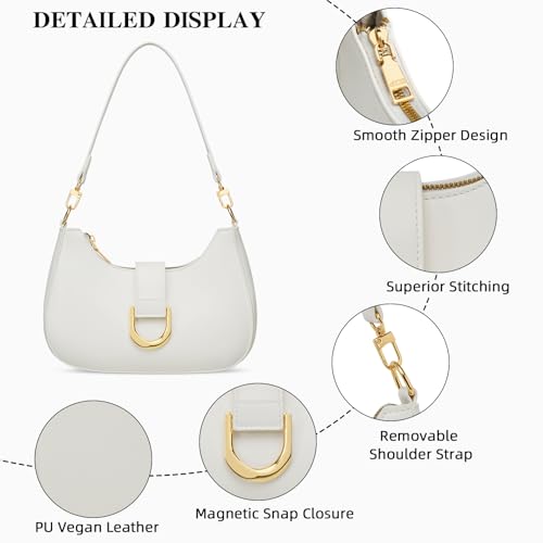 KKXIU Small Crescent Shoulder Bag