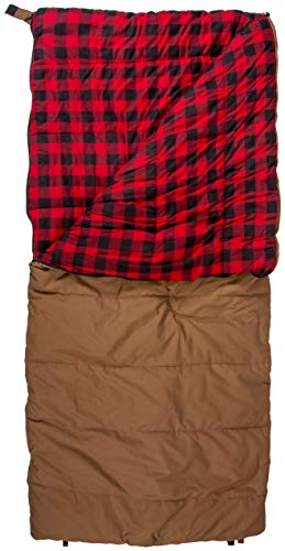 Stansport 6 Lbs. Grizzly Sleeping Bag (529-100), 81" L X 39" W, Brown #TOP1