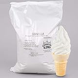 TableTop King 6 lb. Non-Dairy Vanilla Soft Serve Ice Cream Mix - 6/Case