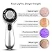 30x Magnifying Dermatoscope with LED, Rechargeable Handheld Skin Analyzer, 4 Lighting Modes & High Clarity Lens for Skin, Scalp & Hair Follicle Observation