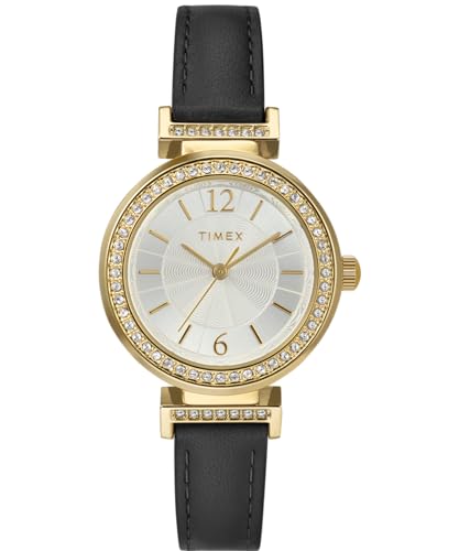 Montre numérique Timex femme fini les retards avec ce cuir noir