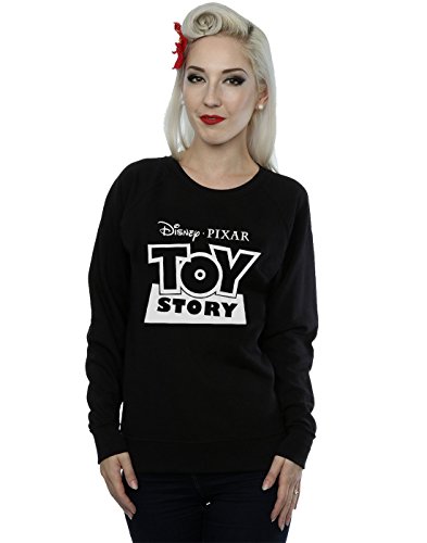 Disney Women's Toy Story Logo Outline Sweatshirt XX-Large Black