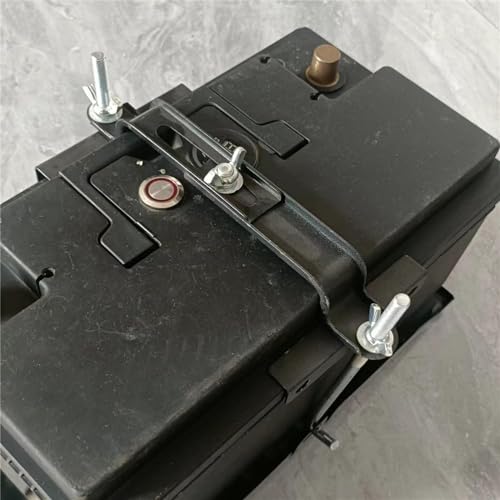 Greluma maintien de la batterie réglable-boulons de 23cm/9 pouces,universel ajustable traverse de batterie avec boulon en J,apte à voiture suv, bon contact, résistance à la corrosion – vue 6