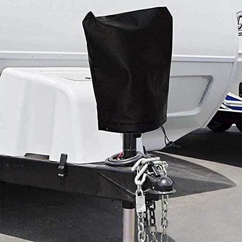 Mr.you 2 Pack Electric Tongue Jack Cover Rv Accessories Universal Trailer Rv Electric Tongue Jack Protective Cover,Black, 14″(H) X 5″(W) X 10″(D) #TOP6