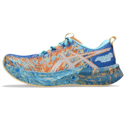 ASICS Damen Noosa Tri 16 Sneaker, Nature Blue Faded Orange, 38 EU