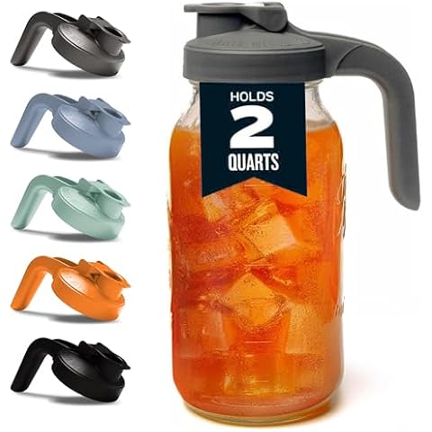 County Line Kitchen 1 Litre Mason Jar Pitcher Cover