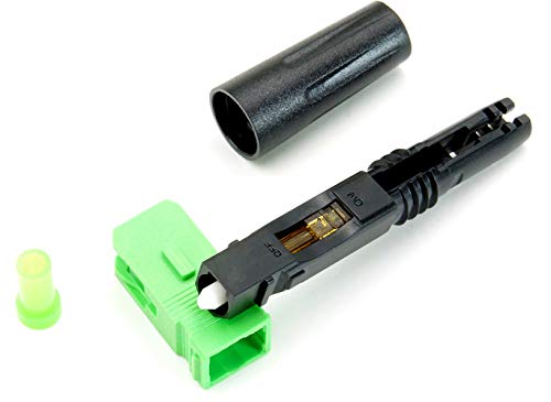 LEITE 20pcs SC APC Conectores Rápidos de Fibra Óptica miniatura 2