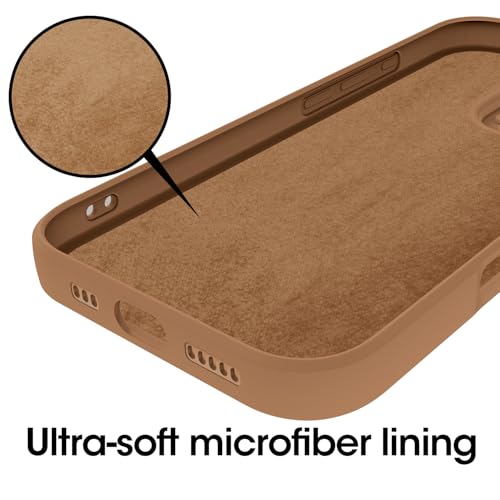 Andwing For iPhone 15 Pro Case,Silicone Case Soft Ultra For iPhone 15 Pro Phone Case Slim Protective Shockproof Cover Scratch-Resistant Microfiber Lining - Image 4