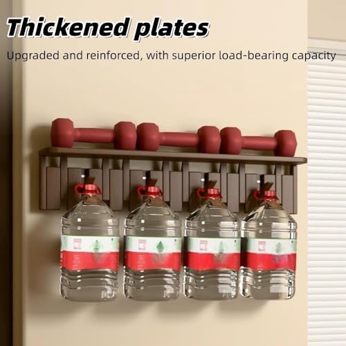 Perchero con estante解决空间不足 de pared madera para cocina 5