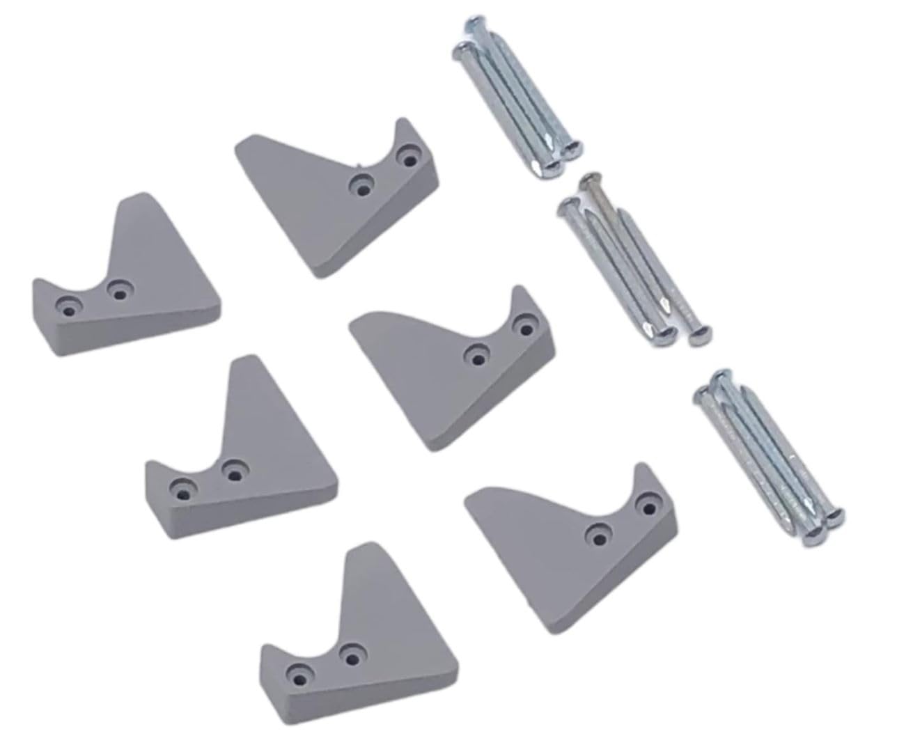 Ricambio Ganci Per Tende Velux ZOZ 137 - 3 Paia (6 Pezzi) Prodotto In Germania