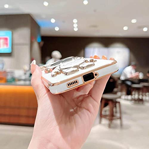 Housse antichoc Samsung S21 Plus astronaute pliant coque silicone souple - 3