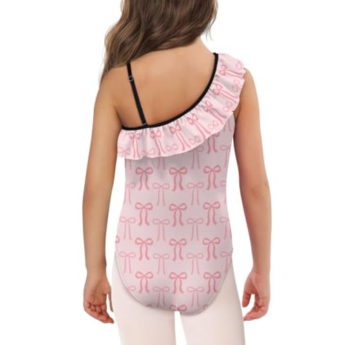 Image of Girls Swimsuit One Piece Ruffle Swimsuit Non-Slip Straps UPF 50+ for Girls Size 3-14 Years