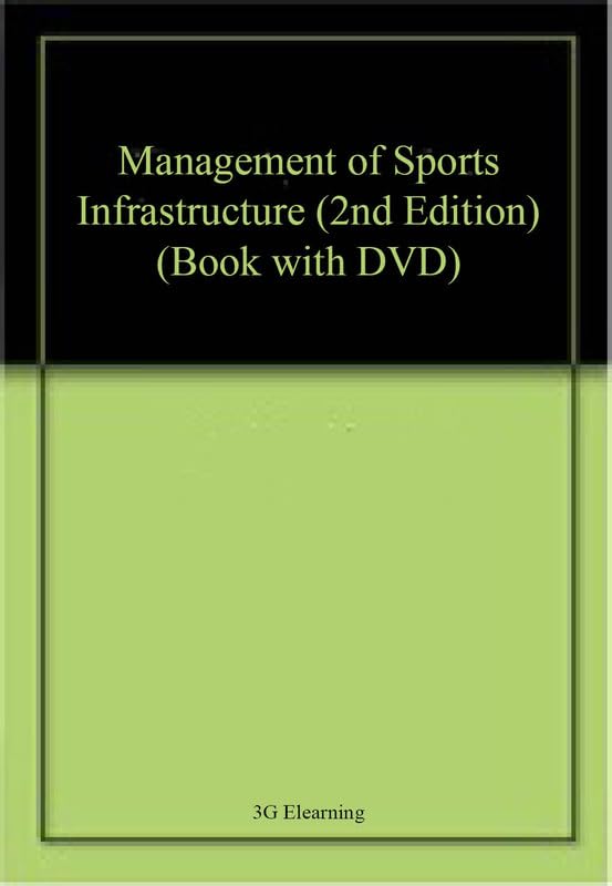 Buy Management of Sports Infrastructure (2nd Edition) (Book with DVD) โ BookShops.in