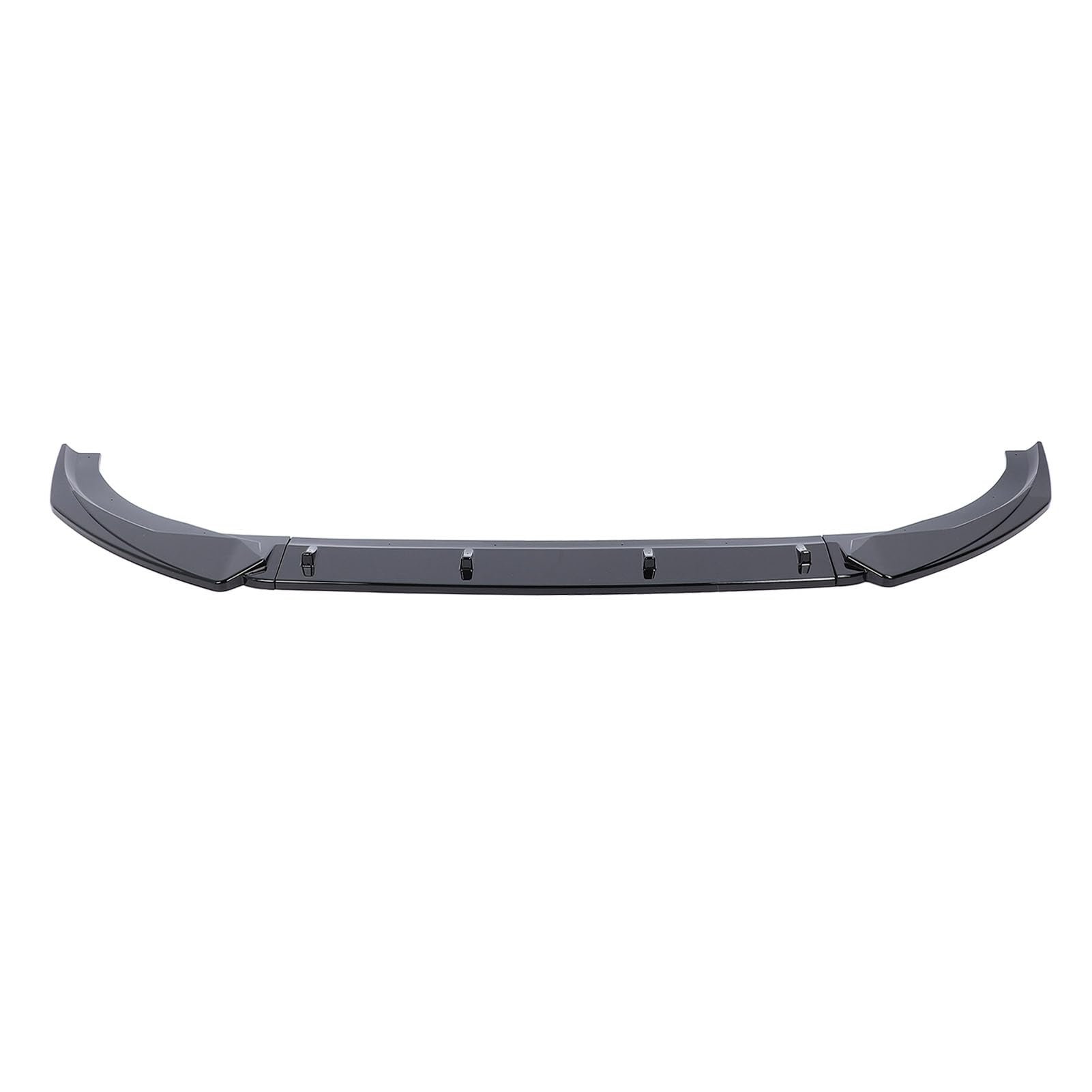 Vordere Stoßstange Lip Spoiler Racing Style Body Kit 3 Abschnitt Typ für S -Linie 8V Pre -Facelift 2013 bis 2016 aus Premium -ABS -Material enthält 3 Spoiler 16 Schrauben 12 (Glänzend schwarz)