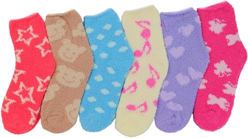 Image of ToBeInStyle Women's Pack of 6 Assorted Style Winter Socks