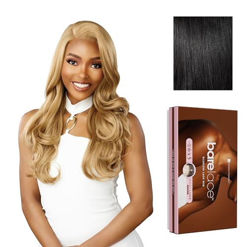 Sensationnel Bare Lace 6x5 Lacewig-Unit 5, 1 JETBLACK