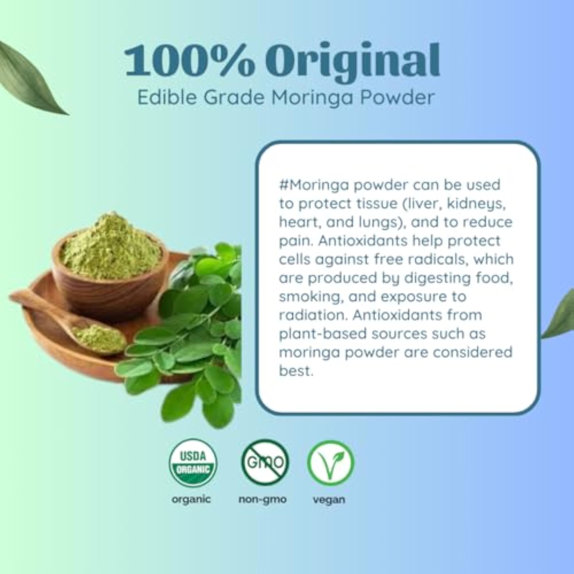Moringa Leaf Powder, 200Gm