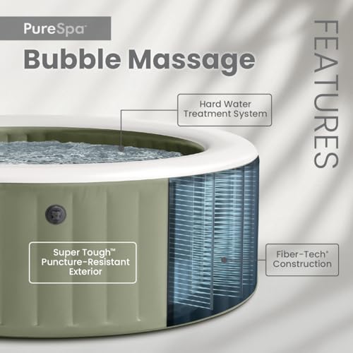 Portable Inflatable Hot Tub 4-Person