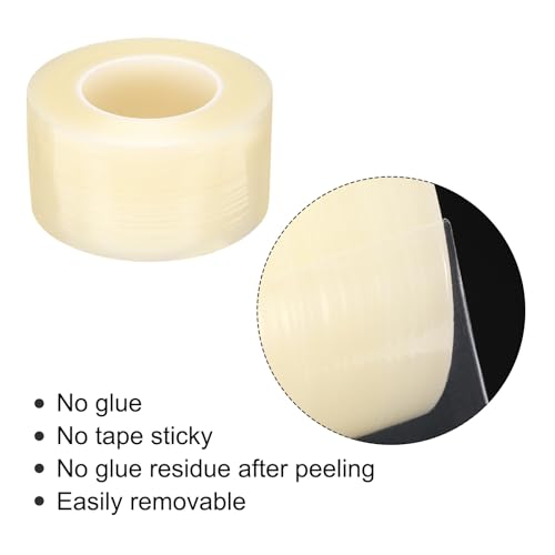 Image of MECCANIXITY Removable Protective Film Tape, 2 4 /5 Inch x 656 Ft Surface Protective Scratch Film Tape Roll for Furniture, Electrical Appliances, Clear