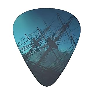 Shipwreck Lot de 12 médiators tendance et durables pour guitare électrique Ukulélé - Les Beatles, Paul McCartney, John Lennon, RIngo Starr, George Harrison