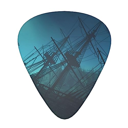 Shipwreck Lot de 12 médiators tendance et durables pour guitare électrique Ukulélé - Les Beatles, Paul McCartney, John Lennon, RIngo Starr, George Harrison Shipwreck Lot de 12 médiators tendance et durables pour guitare électrique Ukulélé