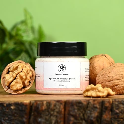 Image of Apricot Scrub for Daily Skin Care | Lightweight for Hydration & Soothing Feel | Helps Refresh, Support Soft Texture & Moisturized | Multiuse for Healthy Looking Face & Body Skin
