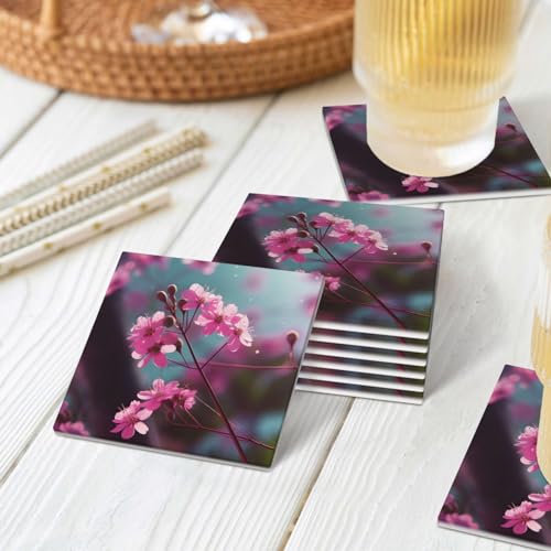 Dessous de verre en céramique anti rayure pour protéger la table basse - 8