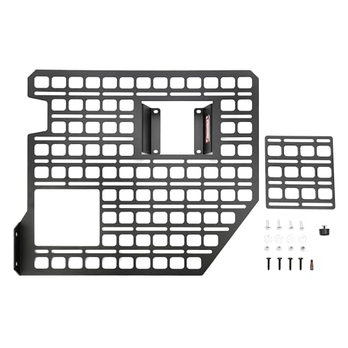 Bedside MOLLE Panel Rack System Compatible with 2017–2024 F-250, F-350, and F-450 – Rear Driver Side Truck Bed Storage Panel
