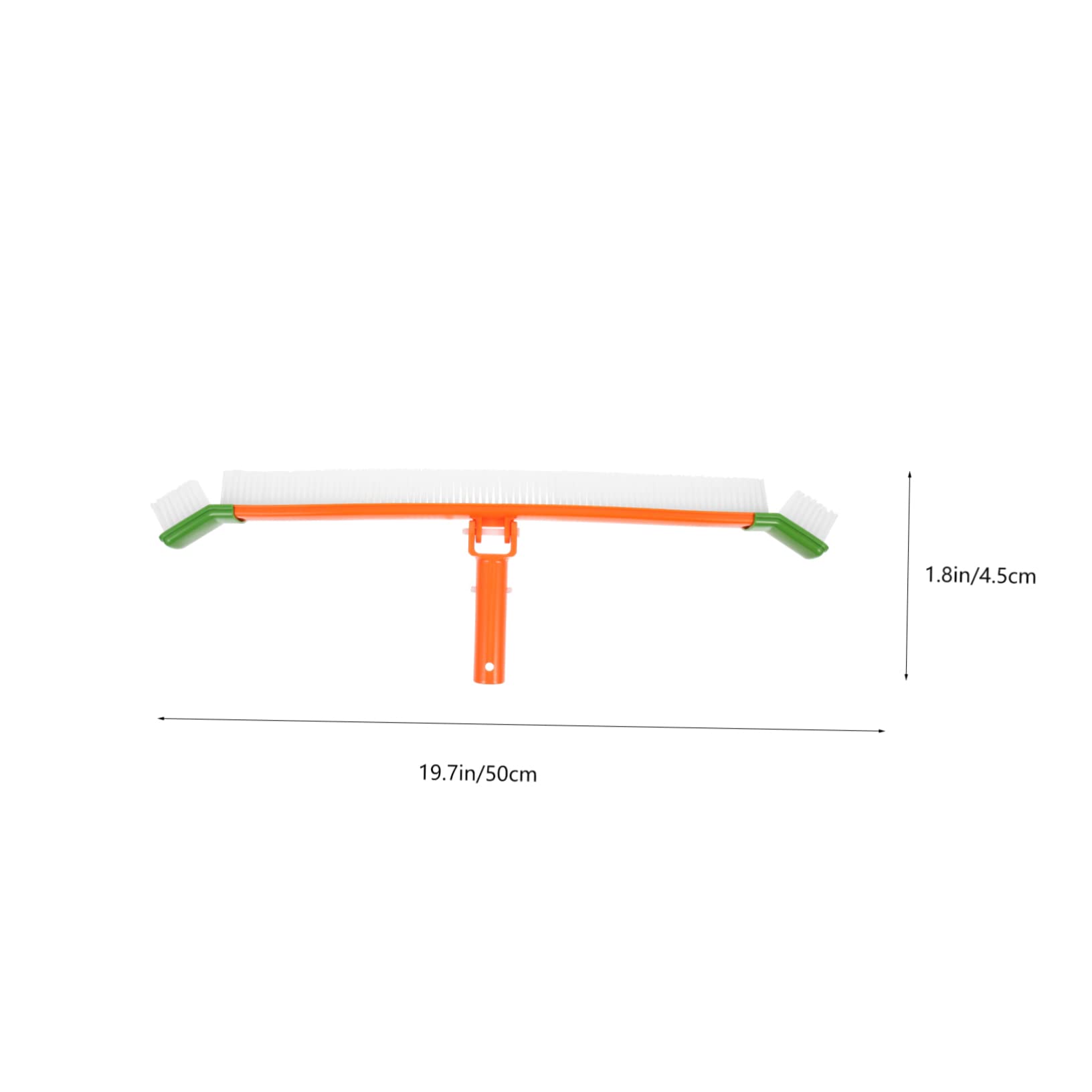 ifundom Pool Cleaning Brush Head Durable Plastic Design for Efficient Swimming Pool Cleaning for Tiles Corners and Walls and Easily